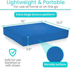 Vive Balance Pad - Foam Large Yoga Mat Trainer for Physical Therapy, Stability Workout, Knee and Ankle Exercise, Strength Training, Rehab - Chair Cushion for Adults, Kids, and Travel