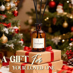 Reed Diffuser Set, 8.12 fl.oz Eucalyptus Scented Diffuser with Sticks, Up to 120 Days, Home Fragrance Reed Diffuser for Bathroom Shelf Decor & Room Freshener
