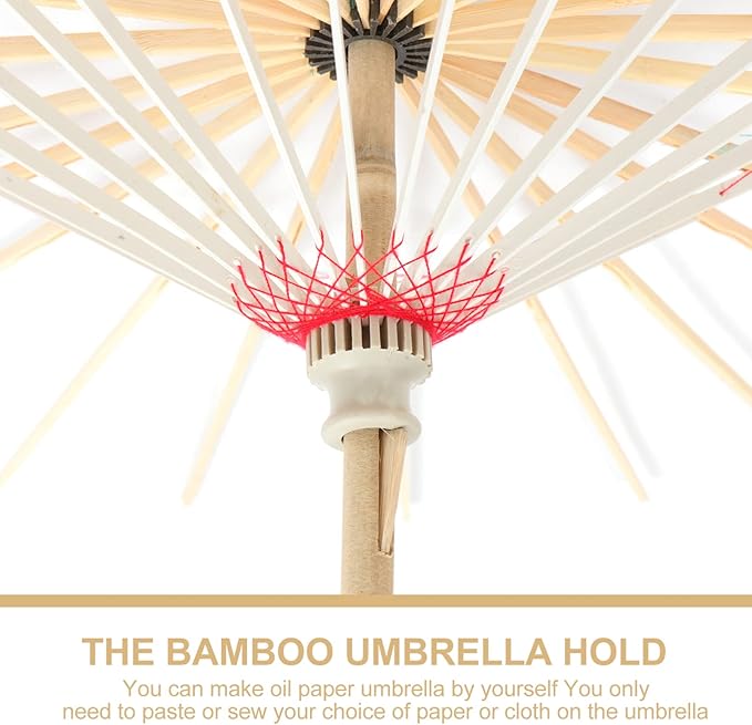 FOMIYES 2pcs Oiled Paper Umbrella Racks Decorative Stands for Weddings and Parties Unique Rustic Storage for Classical Paper Umbrellas Home Decor