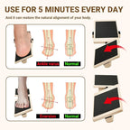 Ankle Balance Board Foot Strengthener - Single Leg Balance Board Foot Exerciser for Sprained Ankle,Posture Corrector, Physical Therapy for Plantar Fasciitis and Toe Stretcher Board for Gym Home