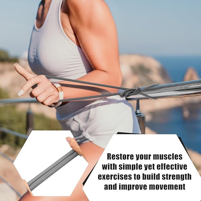 1 Roll Resistance Tubes Exercise Tubing 50ft Exercise Bands Tubing for Therapy, Lower Pilates, Home Workouts, Rehab Core