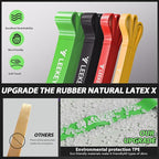 LEEKEY Resistance Bands, Exercise Bands,Pull Up Assist Bands - Bands for Working Out,Band for Men and Women Fitness Training, Physical Therapy,Home Workouts