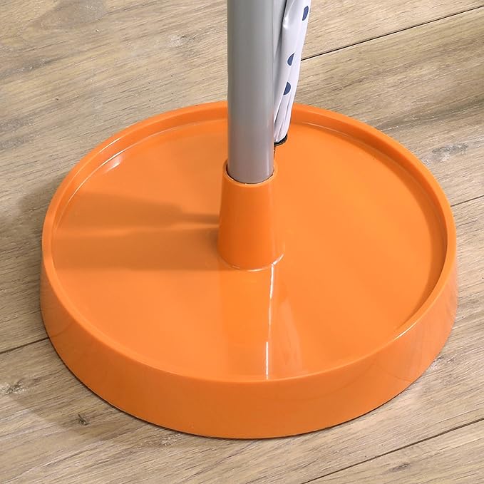 Kings Brand Furniture - Bromna Umbrella Stand Rack, Free Standing Umbrella Holder, Orange