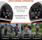 2025 Under Desk Elliptical Machine, Electric Ellipse Leg Exerciser Pro As Seen On TV with 16 Adjustable Speed, Quiet and Fully Assembled with Remote Control & Non-Slip Foot Straps White New