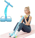 Multifunctional Pedal Resistance Band with Handle,4/6/8 Tubes for All Weights,Upgrade Heavy-Duty TPE Tubes with 300% Stretch for Full Body Workouts.
