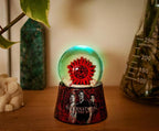 Supernatural Join The Hunt Anti-Possession Symbol Light-Up Mini Adult Snow Globe with Glitter Display | 2.75 Inches Tall