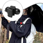 Vaveren Umbrella Holder Rain Stand Versatile Unisex Compact Comfortable Fishing Shelter Bracket Mount Accessory for Travel Gardening, Clip 1 Piece