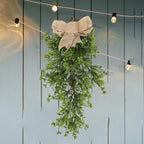 Artificial Teardrop Swag Hanging Garland Length 50cm for Farmhouse Decor