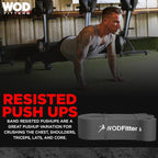 WODFitters Pro Series Pull-Up Assistance Bands – Premium Resistance Loop Bands for Assisted Pull Ups, Muscle Ups, Strength Training & Mobility – Durable Bands for Functional Fitness