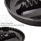 Ash Tray for Cigarettes - Ashtrays for Cigarettes Outdoor Ash Tray-2 Pack 7 Inches Large Size Patio Ashtray, Home Ashtray, Smokeless Tabletop Ashtrays,Trash Can(black)