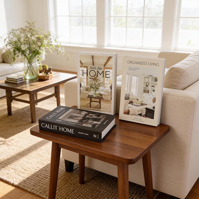 3 PCS Faux Decorative Books for Home Decor-Coffee Table Books Decor-Aesthetic Fake/Faux Books for Decoration,libros Decoration for Coffee Table, Shelf Accessories (3-CALLIT Home ORGANIZDE Living)