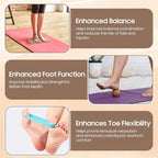 Cork Balance Board, Premium Ankle Balance Board & Foot Strengthener Exerciser Trainer Set for Mobility Support and Balancd Stability, with Massage Ball & Resistance Bands