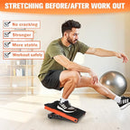 Steel Slant Board Calf Stretcher 600lbs Weight Capacity Squats Wedge 5 Adjustable Incline Balance Board for Foot Leg Hamstring Knees Ankle Heel Stretching Training for Home Gym or Commercial