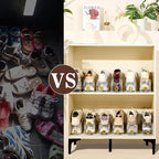 Shoe Slots Organizer for Closet, 12 Pack Shoe Stacker Organizer, Shoe Storage Space Savers 50%, 3 Levels Adjustable Shoe Racks for Closet Organization