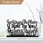 Jetec I Still Remember The Days I Prayed Sign Inspirational Table Blessed Signs Motivational Decor Farmhouse Table Home Centerpieces Faith Wooden Shelf for Living Room Office(Novelty Style)