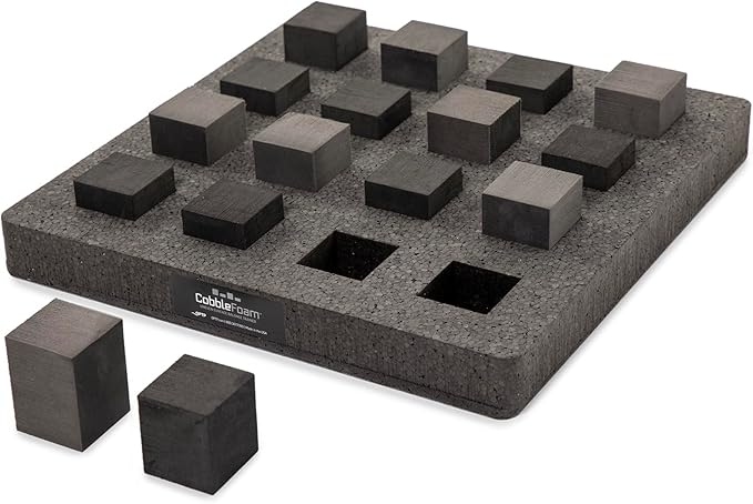 OPTP CobbleFoam Uneven-Surface Balance Trainer - Versatile Balance Board Training System Developed by a Physical Therapist for Injury, Surgery, Rehabilitation, and Sports Training