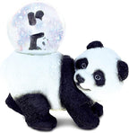 COTA Global Panda Snow Globe - Wildlife Animal Water Globe Figurine with Sparkling Glitter, Zoo Collectible Novelty Ornament for Home Decor, for Birthdays, Christmas, Valentine – 45mm