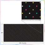Teacher Created Resources Chalkboard Brights Creative Class Fabric for Classroom Bulletin Boards, Pillows, Curtains, and Crafts