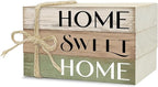 Mini Decorative Books For Home Decor, Small Wood Book Stack For Table Decor, Home Decor Book For Living Room Mantel, Farmhouse Stacked Books Decorative（L44）