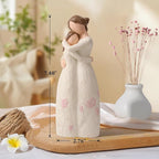 Gifts for Mom from Daughter - Sculpted Hand-Painted Mother and Daughter Figurines, Perfect for Birthday, Mother's Day, Thanksgiving and Christmas.