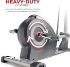 Sunny Health & Fitness Elite Interactive Series Exercise Elliptical with Exclusive Free SunnyFit App Enhanced Bluetooth Connectivity - SF-E320047