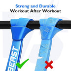 FitBeast Resistance Bands Set, Pull Up Assist Bands for Strength Training, Powerlifting, Muscle Toning, Yoga, Mobility Exercises, Rehabilitation, Full-Body Workout
