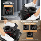 ANCHEER Under Desk Elliptical Machine, Electric Seated Pedal Exerciser, Mini Elliptical Machines, LCD Display Monitor, Portable Quiet Elliptical Machine, Leg Exerciser for Home