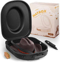 Cowboy Hat Box, Cowboy Hat Case for Travel, Crush Proof Storage for Western/Panama/Fedora, Carrier with Adjustable Shoulder Strap & Brush