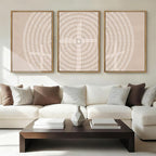 Christian Framed Canvas Wall Art Modern Jesus Wall Decor Abstract Wall Art Set of 3 Jesus Feeds The 5000 Artwork Christian Pictures Modern Religious Wall Paintings for Living Room Bedroom Office Farmhouse 24x36 Inch