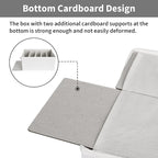 GRANNY SAYS Wardrobe Clothes Organizer, Drawer Organizers for Clothing, Closet Organizers and Storage, Organizer for Drawer, Pants, Jeans, T Shirt, Beige, 4-Pack