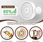 Neosmuk Magnetic Coat Hook,170lb Strong Extra Heavy Duty Magnet Hooks,Magnetic Wreath Hanger/Holder for Metal Doors,Purse,Towel,Stocking,Cruise Cabin,White,3 Pack