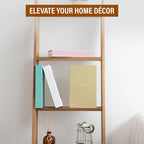 PROBENEX Blush Large | 4 PCS Faux Decorative Books for Home Decor | Not Real Books (Cardboard Boxes) | Coffee Table, Bookshelf & Shelf Styling Display Props for Living Room, Office