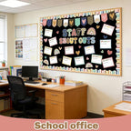 Employee Recognition Bulletin Board Decor - 20 Paper Cutouts Expressing Appreciation and Acknowledgment, Perfect for School, Classroom, and Office Wall Decor (Bohemia)