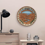 250th Anniversary Decorative Plates 10 Inch Patriotic Decorations Nature Theme Commemorative Plates with Stand Memorial Day 4th of July Veterans Day Home & Office