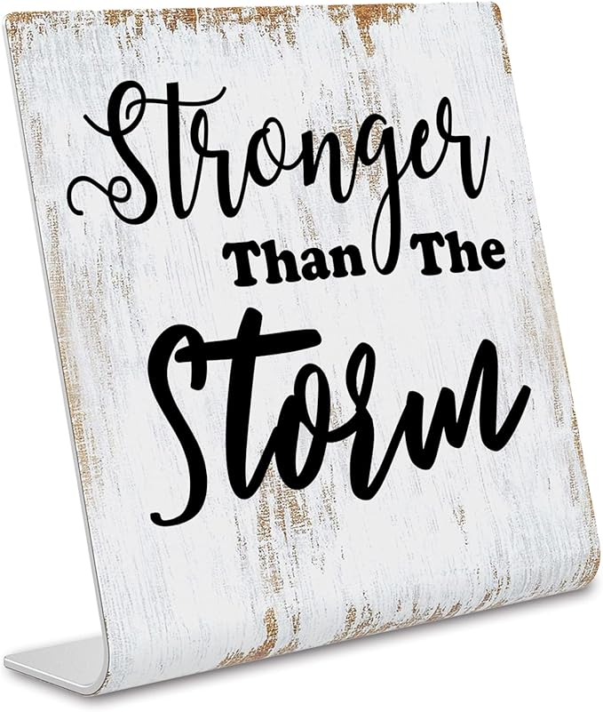 Inspirational Quotes Decor Gifts for Women, Motivational Desk Sign, Decoration On Shelf Table Desk for Living Room Home Office Gift for Sisters Friends Nurse Worker Daughter Son Coworker dksg9
