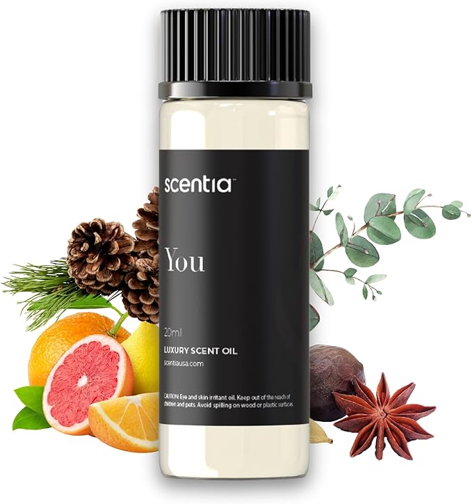 Fierce-Inspired Diffuser Oil - Scentia You Fragrance Oil Perfume Dupe - 20 mL, 0.67 Fl oz Diﬀusers and Humidifiers - A and F Inspired Essential Scented Oil - Best for Aromatherapy, Thanksgiving Gift