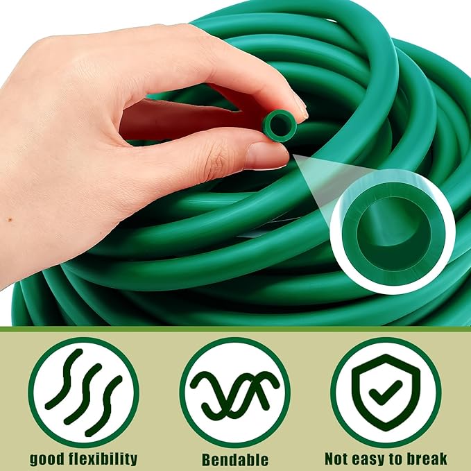 1 Roll Resistance Tubes Exercise Tubing 50ft Exercise Bands Tubing for Therapy, Lower Pilates, Home Workouts, Rehab Core