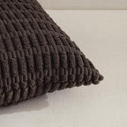 Fancy Homi 4 Packs Decorative Throw Pillow Covers for Living Room Couch Bed, Modern Farmhouse Boho Home Décor Accent Cushion Case, 24" x 14", Dark Brown