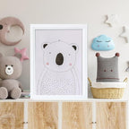 KTKDE Studio Gallery 18x24 Select Poster Frame Set of 5, White Wooden frame Display Posters, Posters & Art Prints for Artwork Wall Vertical or Horizontal Display best gift