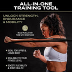 Battle Bunker Premium Resistance Bands - Natural Exercise Bands for Strength Training, Pull-Ups & Recovery - Fitness Band for Home, Gym & Mobility Workouts- Crush Your Goals Anytime- 3-Pack- 10-125lbs