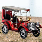 predolo Iron Car Model for Home Decoration and Collectible Display, Red