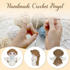 Nurse Gifts - Positive Crochet Angel - Nurse Week, Retirement Gifts, Birthday, Appreciation Gift for RN Registered Practitioner, LPN, Nursing School Graduation - Bulk Gift for Hospital Staff