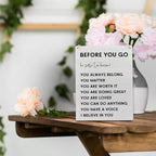 Ryeolo Positive Affirmations Wall Decor, Inspirational Wood Signs Wall Hanging for Classroom Kids Room Decor, Positive Affirmations for Kids, 7.8x10.2 Inches Wall Pediments