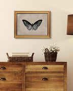 VIYYIEA Vintage Gold Framed Wall Art for Living Room,【Ornithoptera alexandrae】-(16L x 12W)