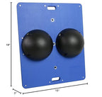 CanDo Balance Board 15x18 Inch, 3 Inch Height, Black