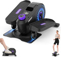 FUNMILY Under Desk Elliptical, Under Desk Bike Pedal Exerciser, Fully Assembled Leg Exerciser 2 in 1 Seated Standing Elliptical, Ultra-Quiet Mini Elliptical Machines for Home Office Use