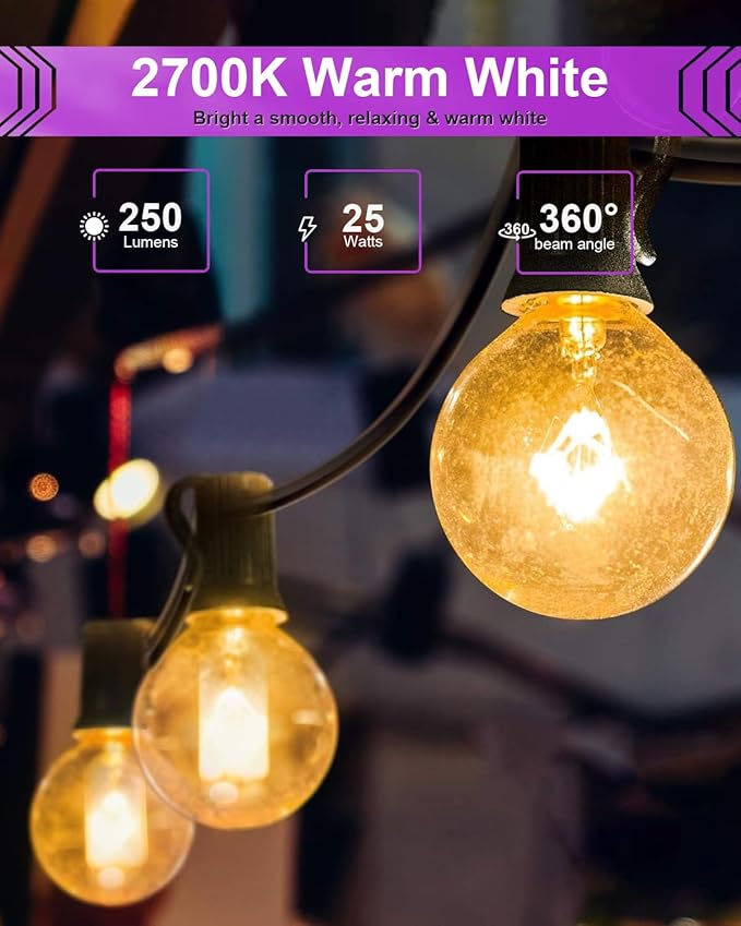 MEQIQTEK Scentsy Light Bulbs for Warmer - 25 Watt Bulb for Full Size Wax Melt Warmers, Replacement Bulb for Wax Warmer Burner Candle Warmer - G16 1/2 Globe Bulbs (6 Packs)