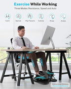 Gonex Under Desk Elliptical Exercise Machine for Seniors, Electric Ellipse Leg Exerciser with Remote 10 Resistance Levels 3 in 1, 2 in 1