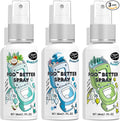 Clean-n-Fresh Toilet Spray, Variety 3 Pack - Ocean Mist/Eucalyptus/Beach Coco, Bathroom & Toilet Odor Elimination, Travel Size Toiletries, Total 5.1 Fl Oz