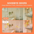 Godrej Ezee Aer Power Pocket Bright Tangy Delight Bathroom Fragrance 10 g, 6-Pack, Yellow